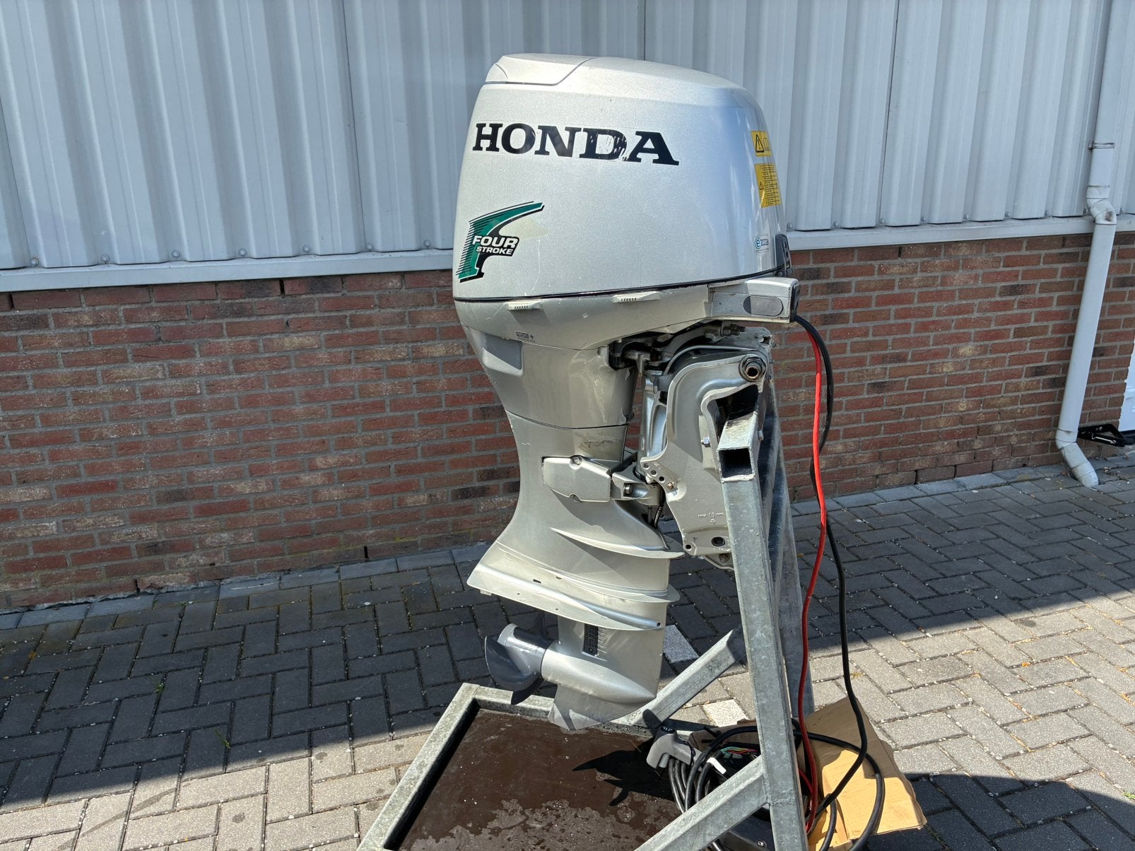 Honda 50 pk 4 takt , Powertrim, bj 2004 , nette staat !, Honda, Viertaktmotor, Ophalen of Verzenden, Info@acwatersport.nl