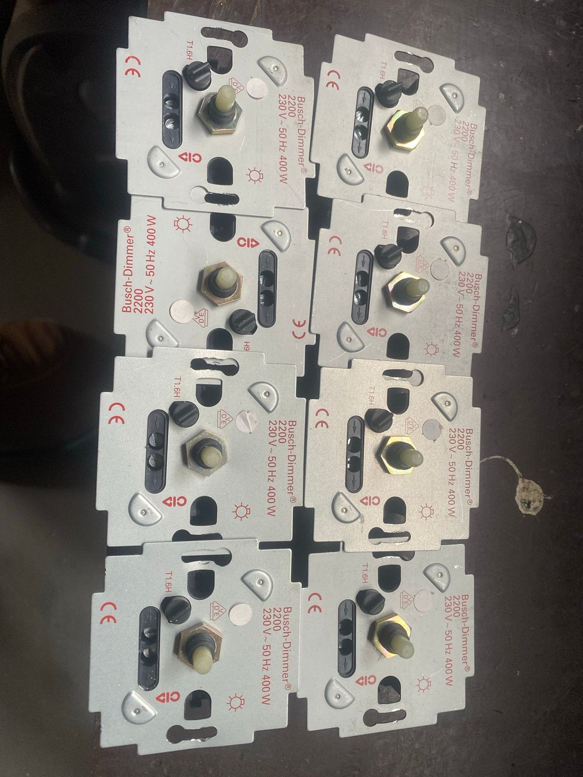 Busch-Jaeger Dimmer 2200 230V 50Hz 400W, Doe-het-zelf en Verbouw, Ophalen of Verzenden, Nieuw, Busch-Jaeger, Dimmer