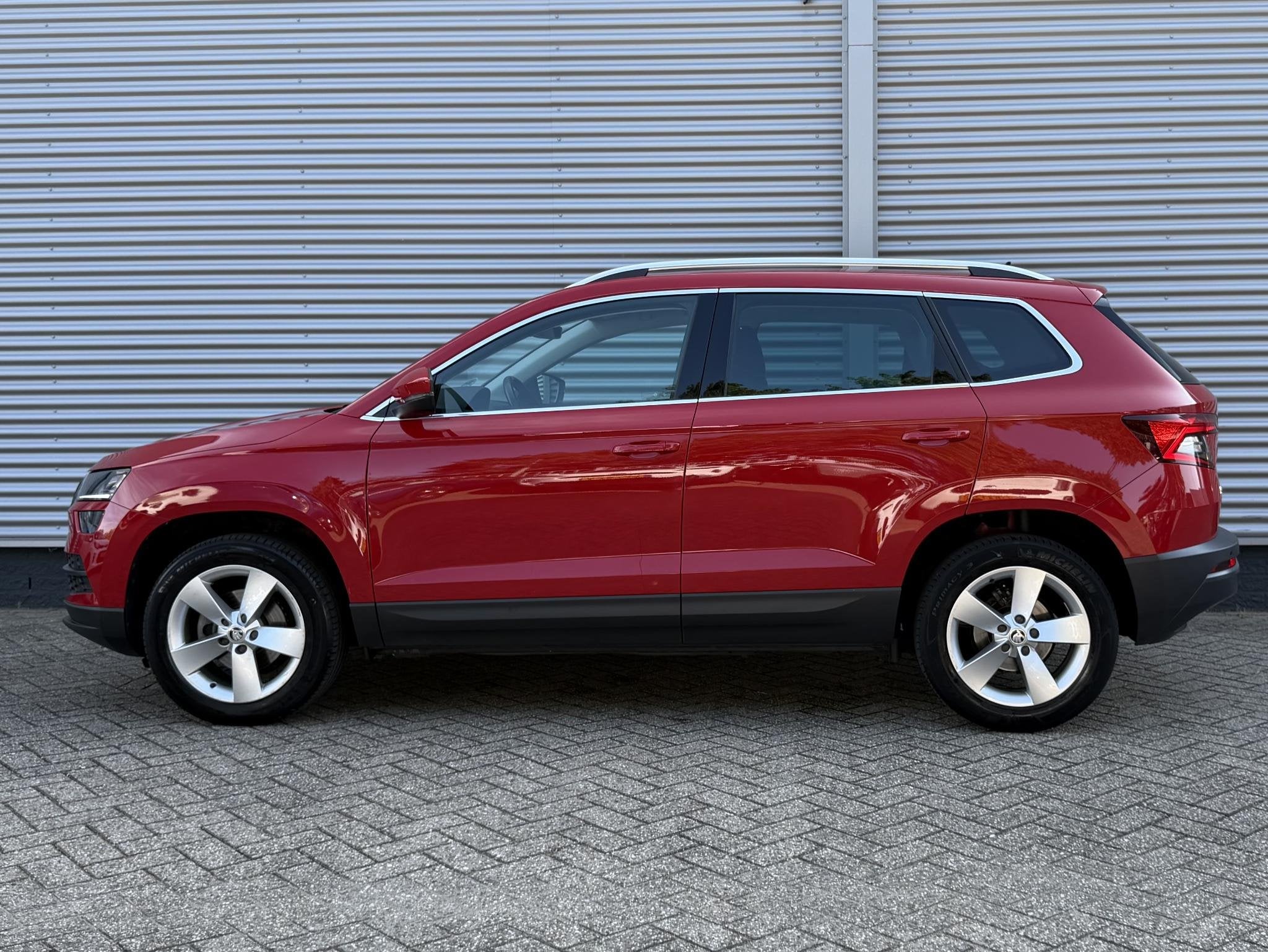 Skoda Karoq 1.0 TSI Business Edition | Camera | Climate Cont, Auto's, Voorwielaandrijving, Stof, Gebruikt, 116 pk