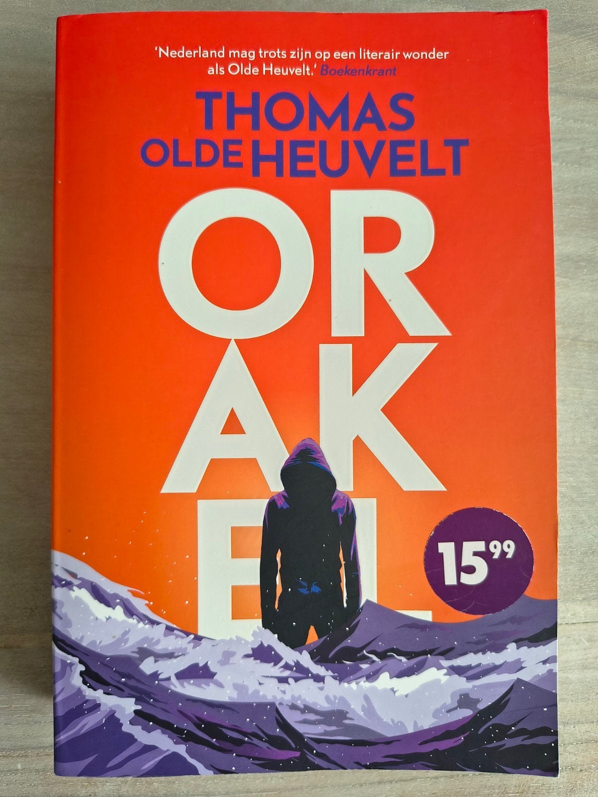 Orakel - Thomas Olde Heuvelt (Boek), Ophalen of Verzenden, Zo goed als nieuw, Thomas Olde Heuvelt, Nederland