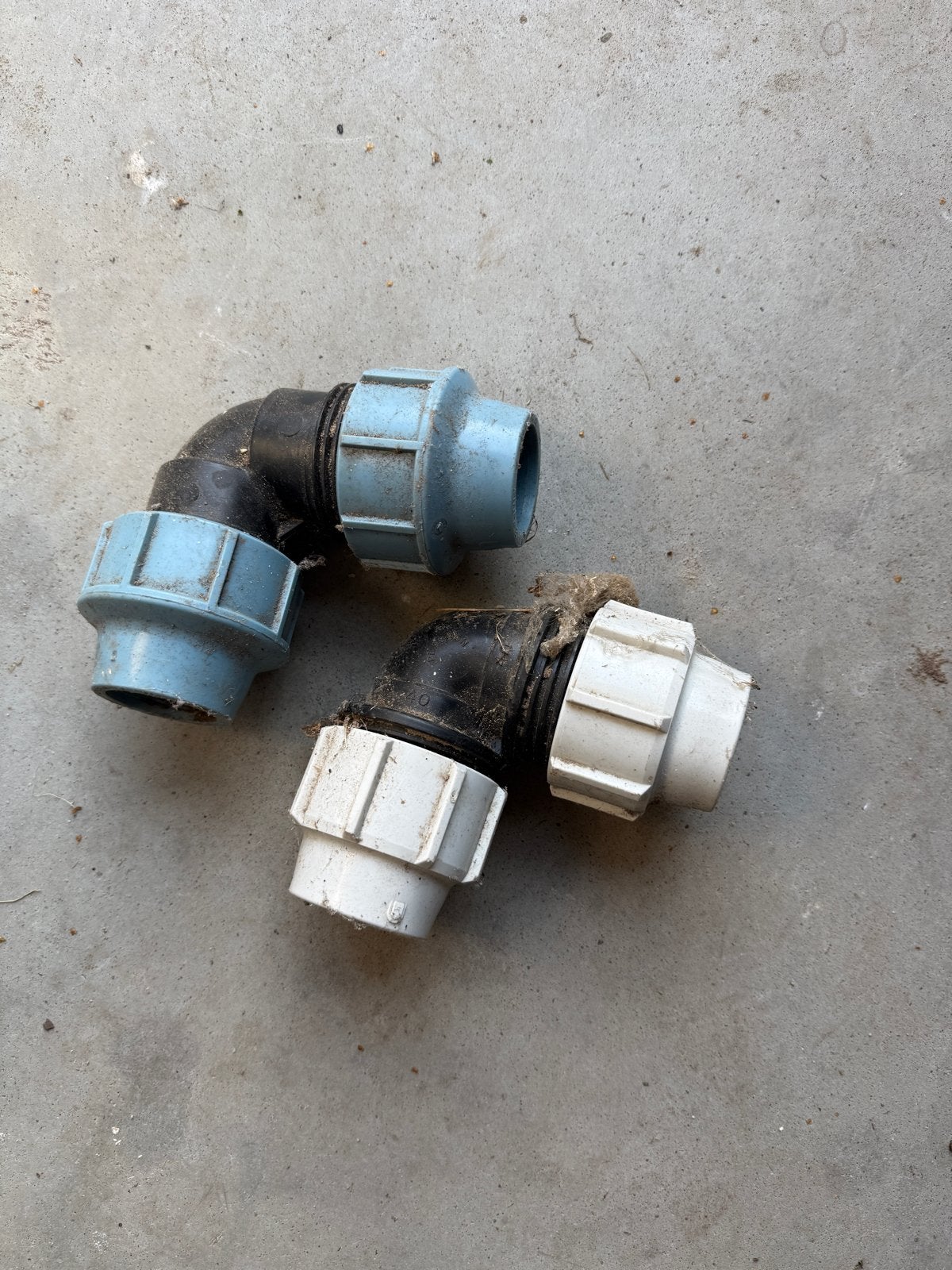 Tyleenkoppeling 40 mm 90 graden, Ophalen, Overige materialen, Bochten, Zo goed als nieuw