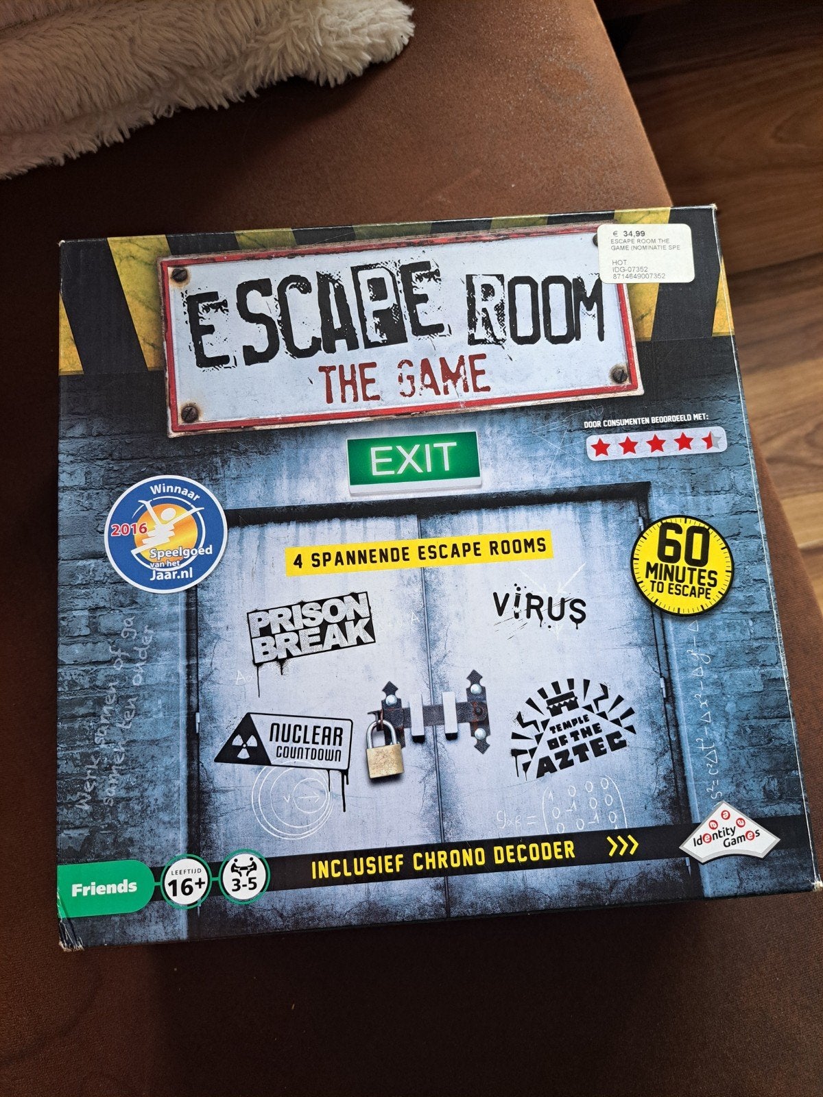 Escape Room The Game, Ophalen of Verzenden