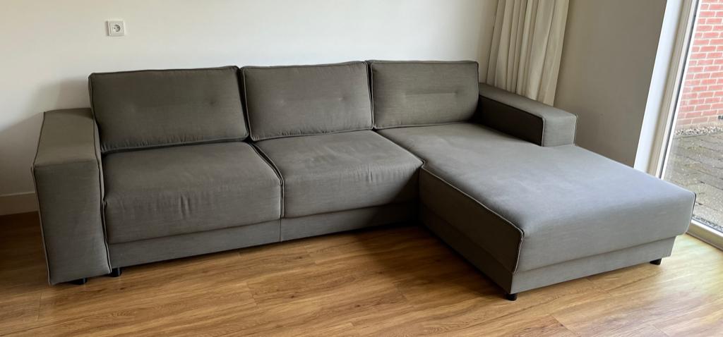 Randy Chaise Longuebank, Ophalen, 250 tot 300 cm, Overige maten, 75 tot 100 cm