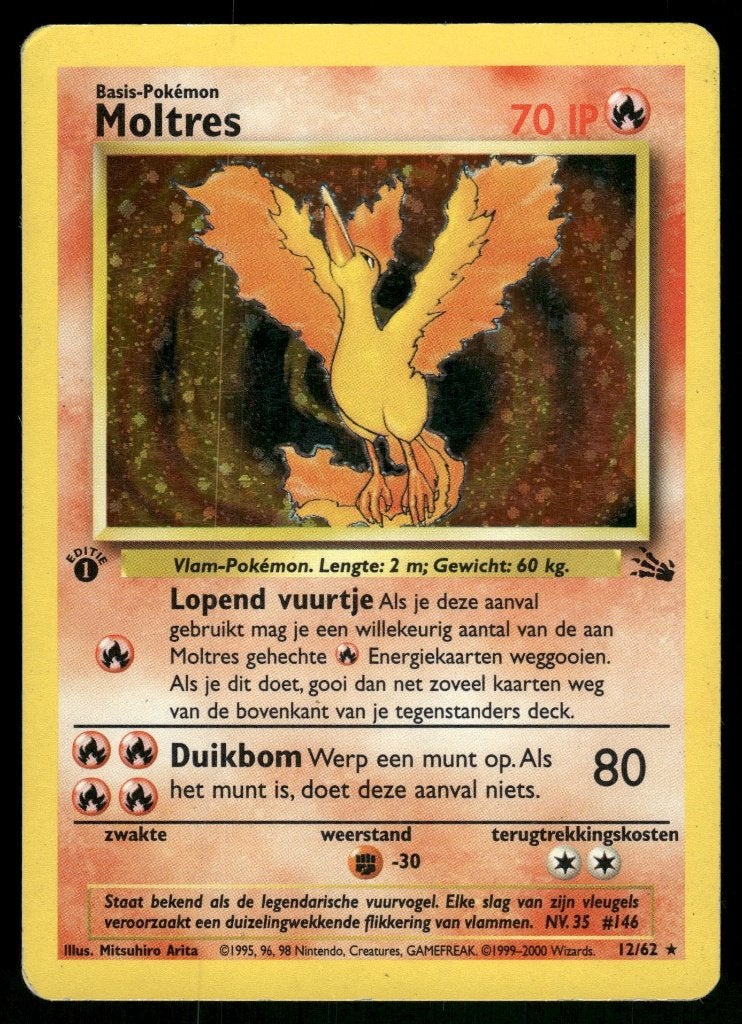 Moltres 12/62 - Fossil (1st edition) (NL) (Good), Verzenden, Gebruikt