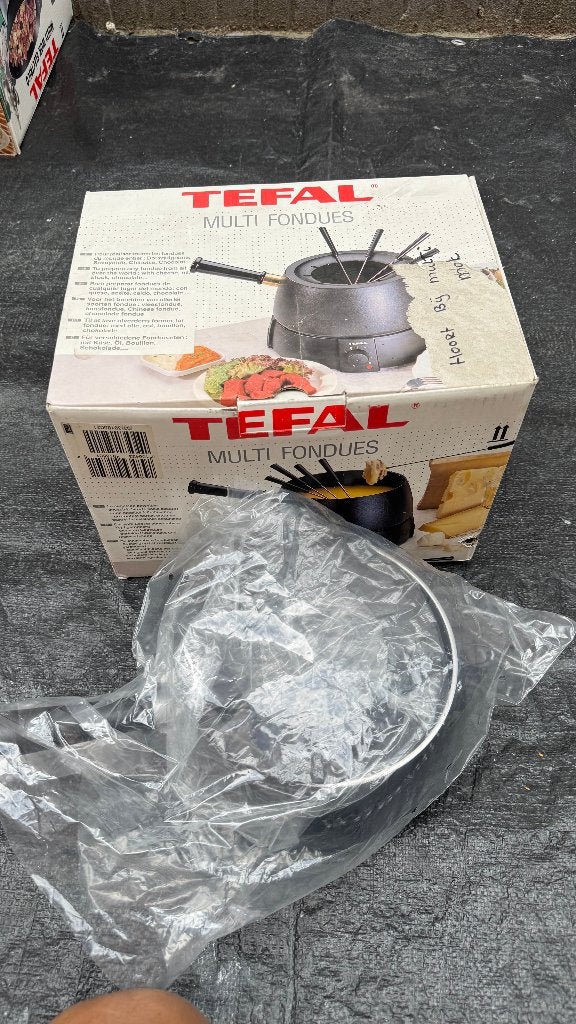 Tefal fondueset, Ophalen of Verzenden, Nieuw, Elektrisch, Fondueset