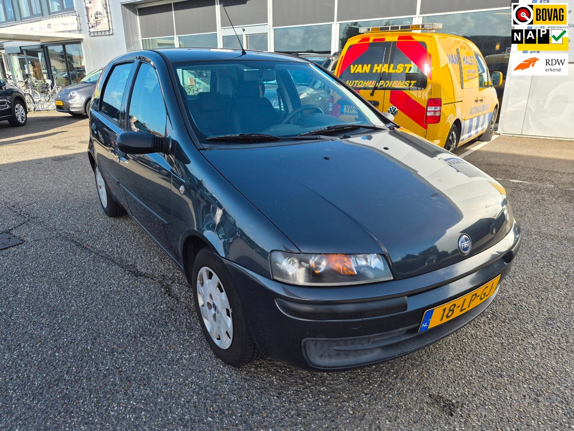 Fiat Punto 1.2-16V Dynamic Speedgear AUTOMAAT, Gebruikt, 4 cilinders, 400 kg, Origineel Nederlands