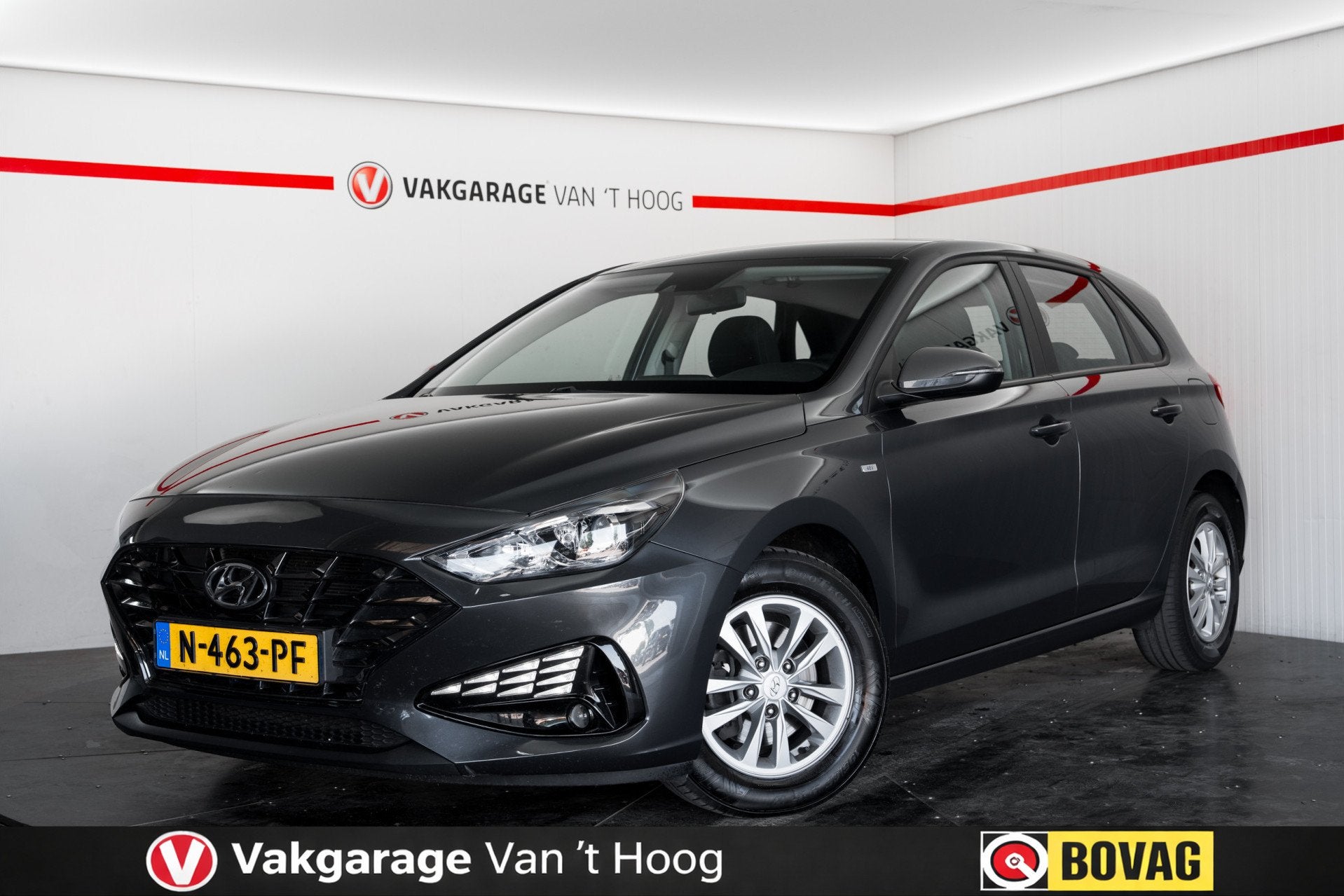 Hyundai i30 1.5 T-GDi MHEV Premium Camera|Stoelverwarming|Ap, Voorwielaandrijving, Stof, Gebruikt, 4 cilinders