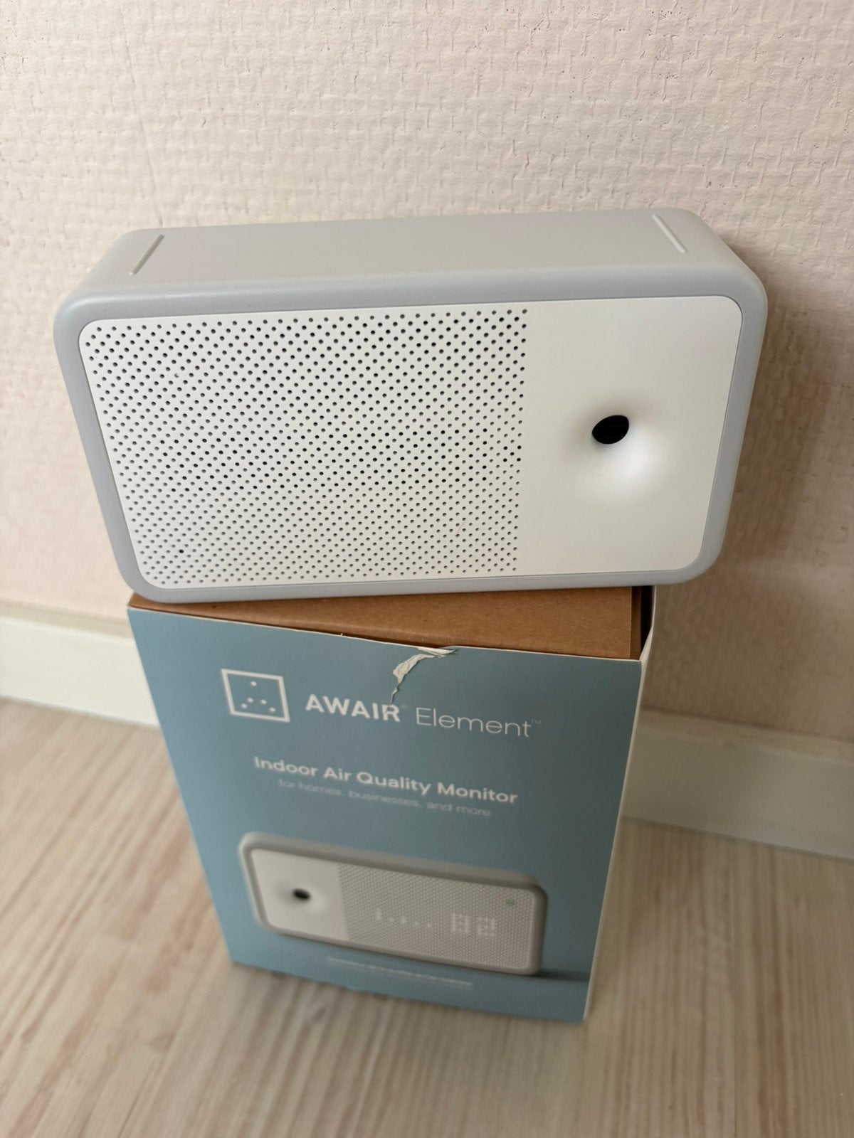 Awair Element REV3E, Ophalen of Verzenden, Zo goed als nieuw