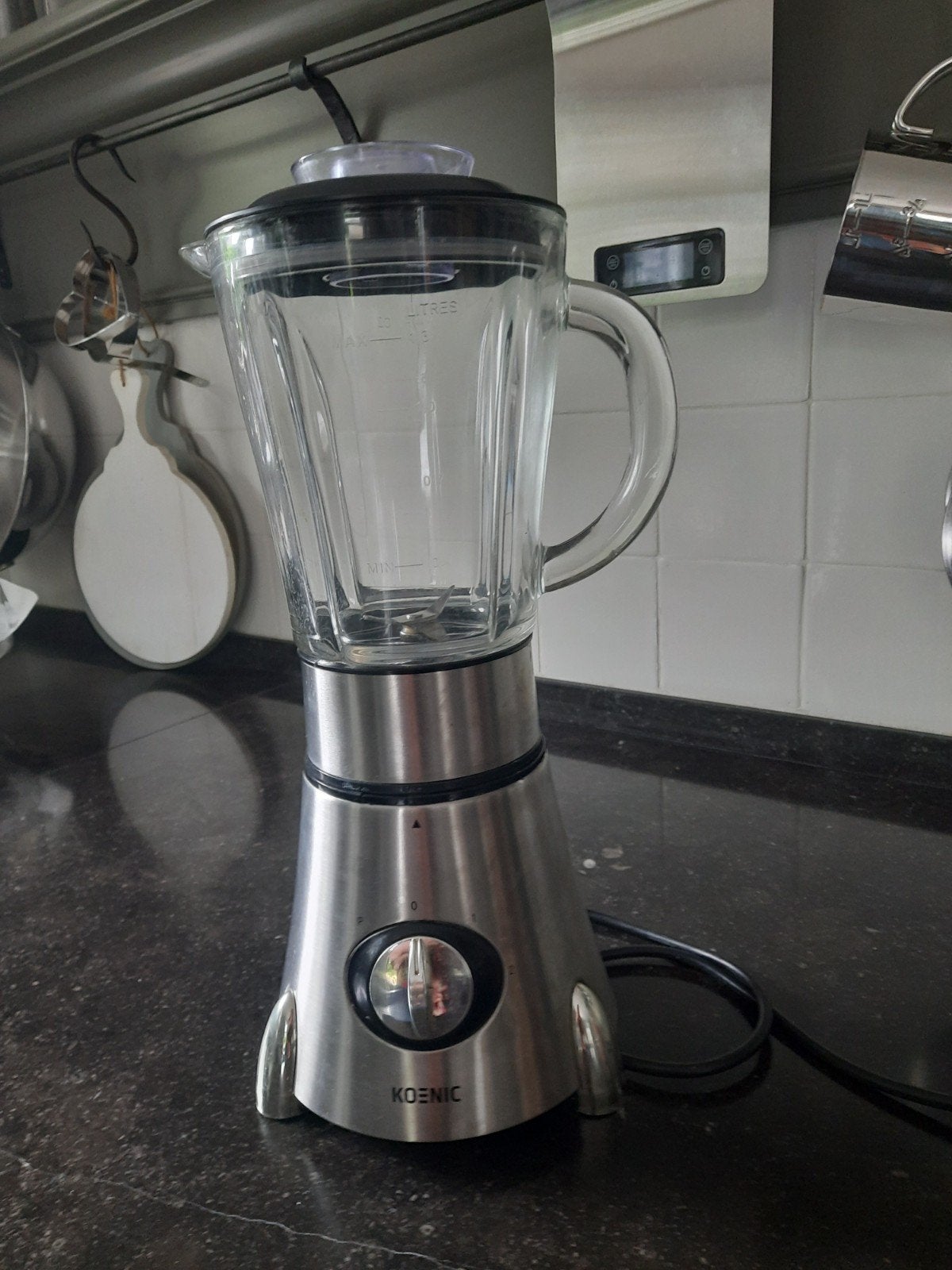 Koenic Blender met Glazen Kan - Zo goed als nieuw, Ophalen