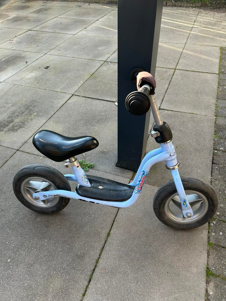Puky loopfiets - blauw - fiets peuters, Kinderen en Baby's, Speelgoed | Buiten | Voertuigen en Loopfietsen, Ophalen, Gebruikt