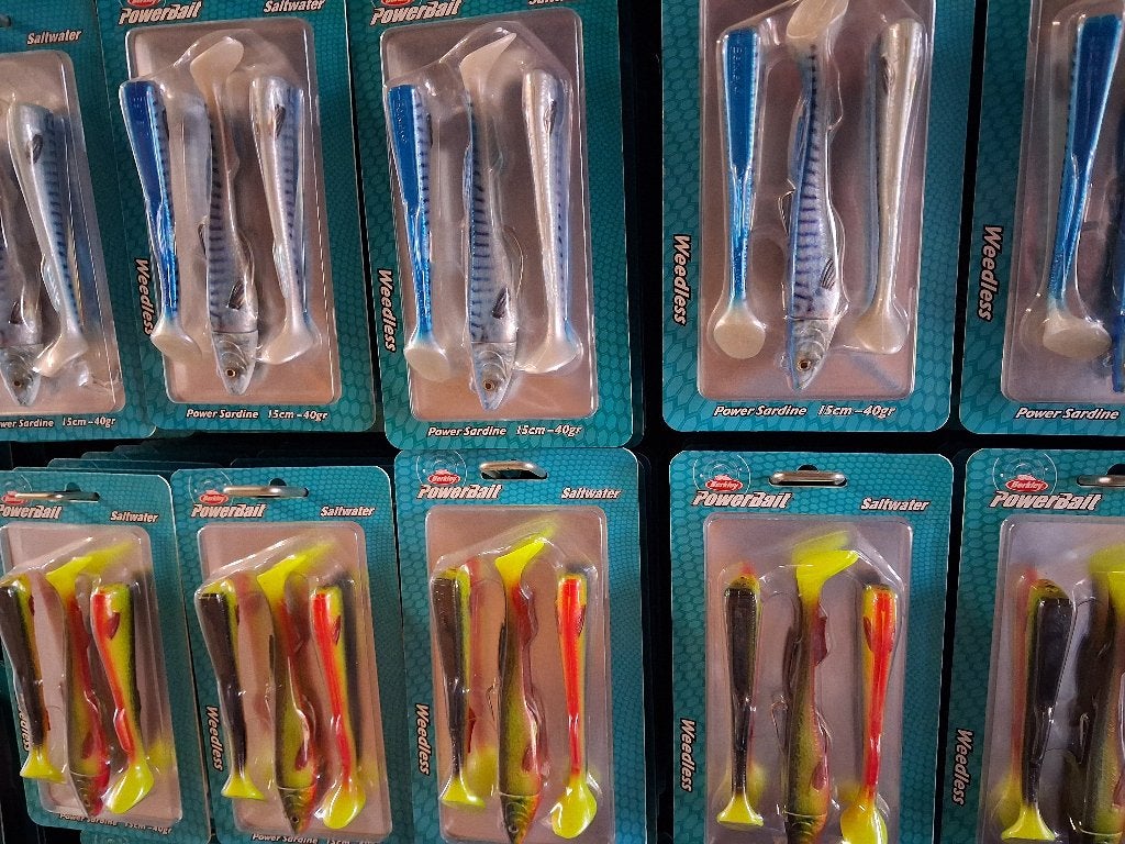 Partij Weedless Zeebaars Shads 15cm/40g (Powerbait), Tinstraat, Overige typen, Nieuw, Ophalen of Verzenden