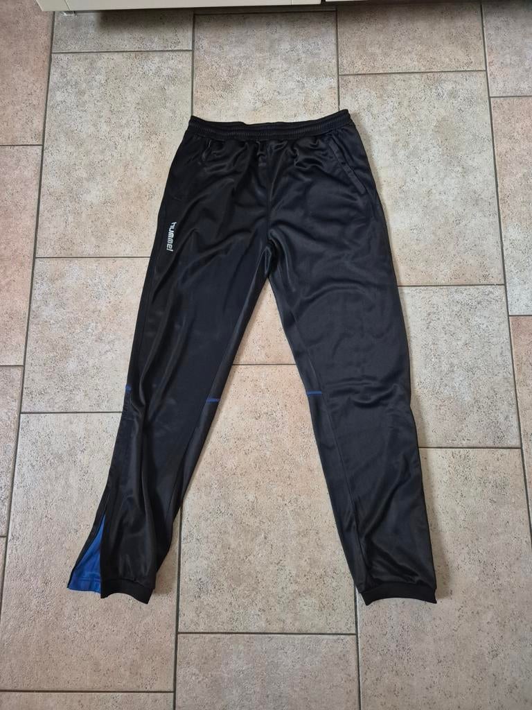 Hummel trainingsbroek, Kleding | Heren, Sportkleding, Ophalen of Verzenden, Zo goed als nieuw, Zwart, Voetbal