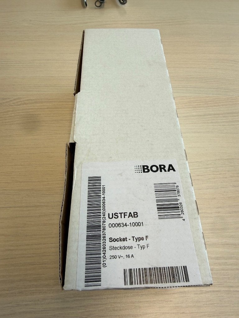 Bora inbouw stopcontact USTFAB, Huis en Inrichting, Ophalen of Verzenden, Nieuw, Zwart