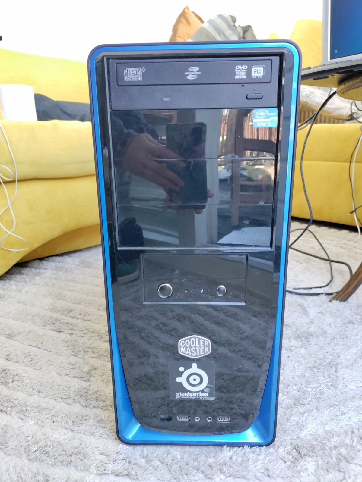 Pc, scherm en toetsenbord, Ophalen, Zo goed als nieuw, Gaming