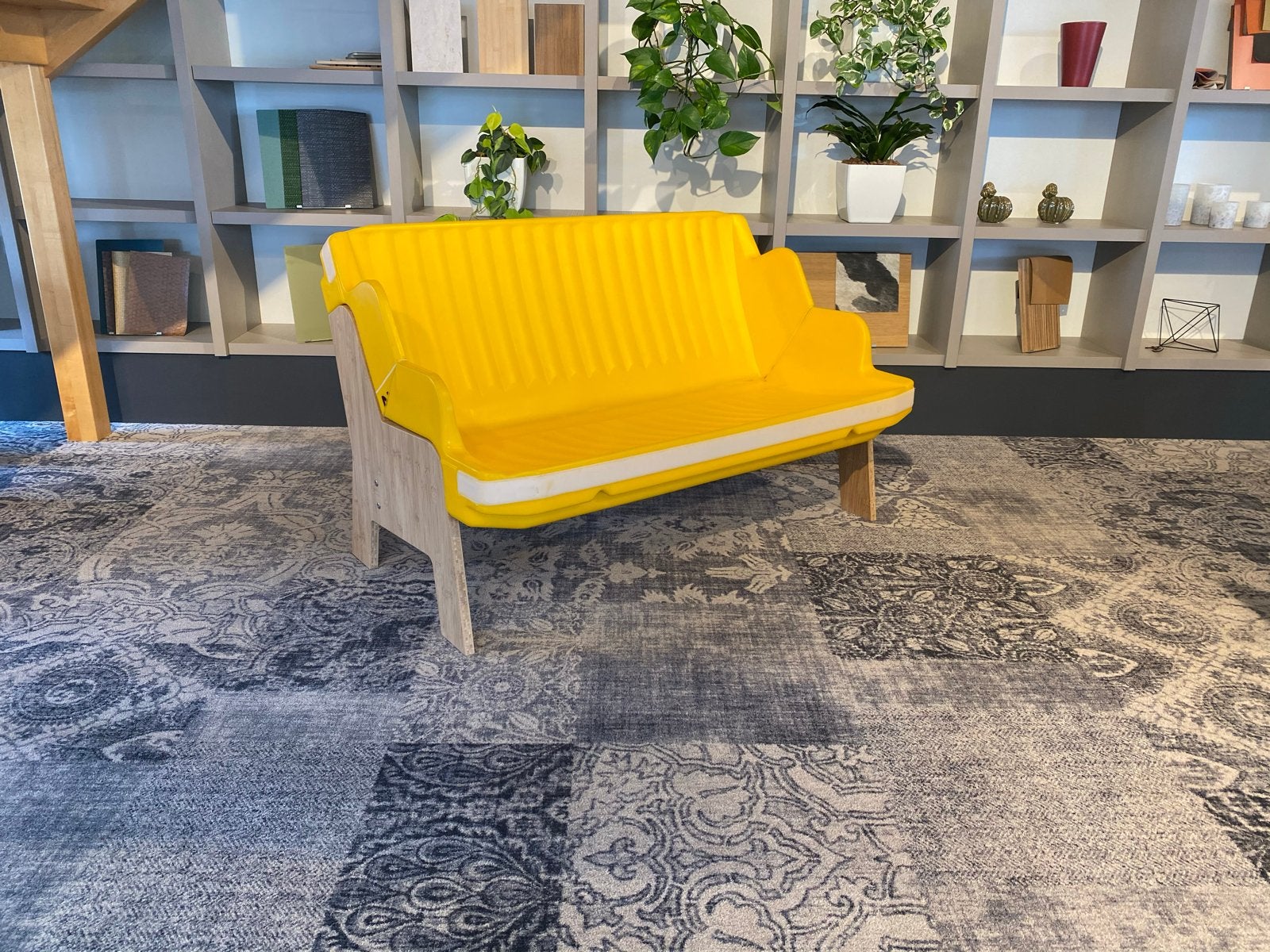 Recycling idee: VanderLande bagagebakken voor bankjes/tafel, Ophalen of Verzenden