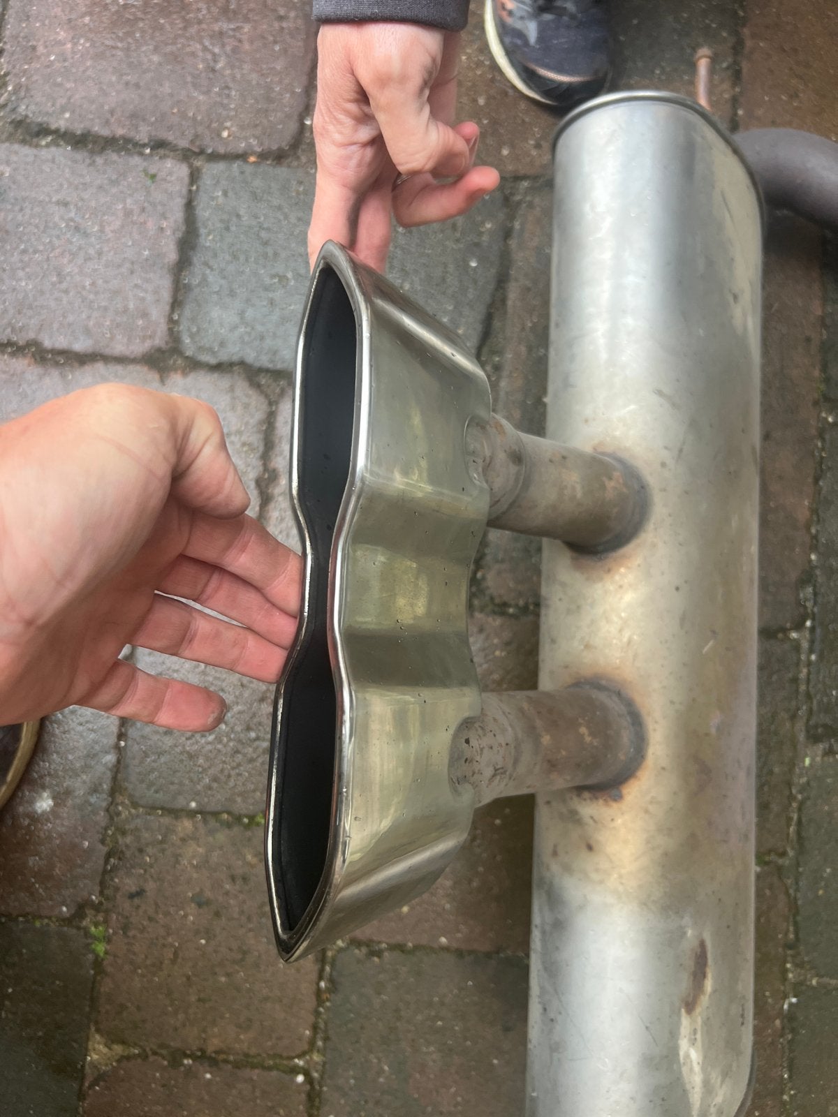 Ford Focus ST Uitlaat - Origineel en Gebruikt, Ophalen of Verzenden, Gebruikt, Ford