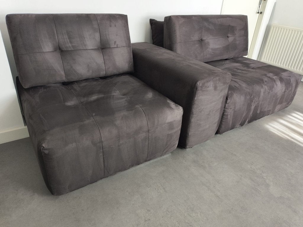 Riviera Maison modulaire The Mark Bank 1 en 1 1/2 zit lounge, Ophalen, Zo goed als nieuw, 100 tot 125 cm, Modern / RM / kwaliteit / korte en lange zit / hoge en lage zit