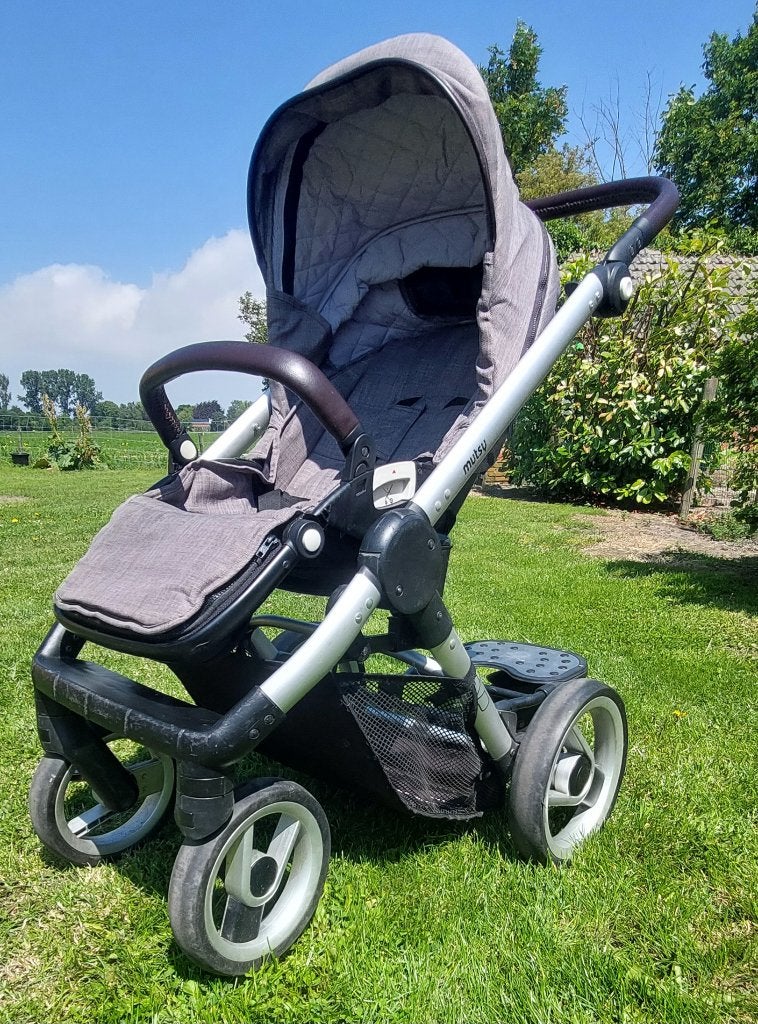 Kinderwagen Mutsy Evo, Ophalen, Zo goed als nieuw, Combiwagen, Met reiswieg