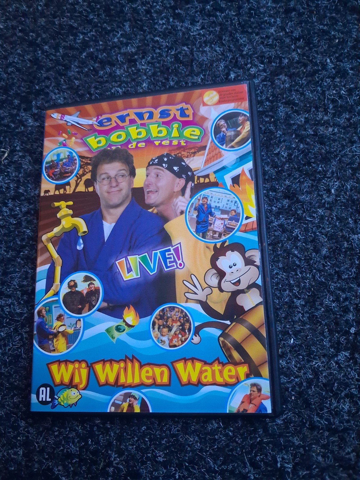 ERNST & BOBBIE WIJ WILLEN WATER DVD (NIEUW!!), Alle leeftijden, Verzenden