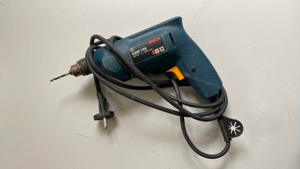 Bosch boormachine GBM 1 RE, Ophalen of Verzenden, Zo goed als nieuw, Boormachine