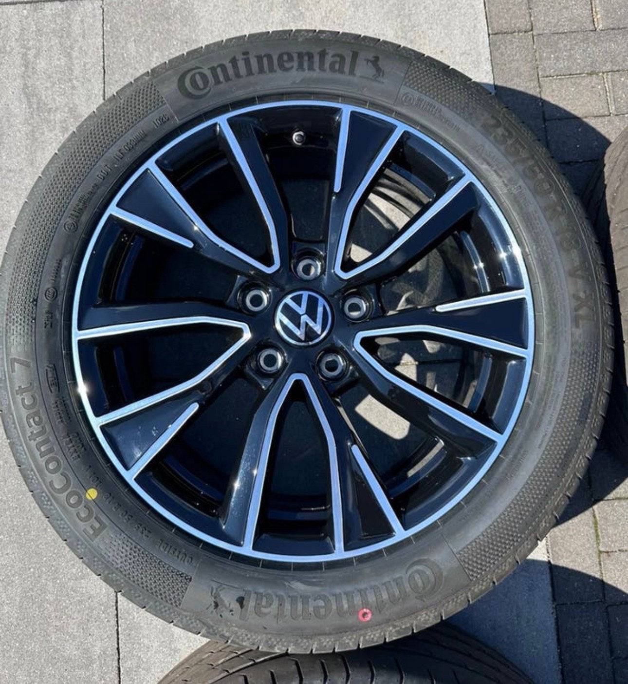 ☀️18” Originele VW TOSHIMA velgen met nieuwe Hankook zomer, Ophalen, 245 mm, Velg(en), Nieuw