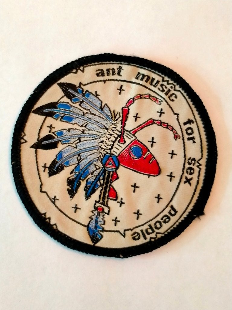 Adam and the Ants Ant Music vintage kleding patch embleem, Ophalen of Verzenden, Gebruikt, Kleding