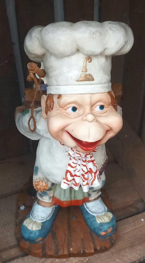 laaf bakker,fontein, servethouder, kaasboer alfabet, Ophalen of Verzenden, Zo goed als nieuw, Beeldje of Poppetje