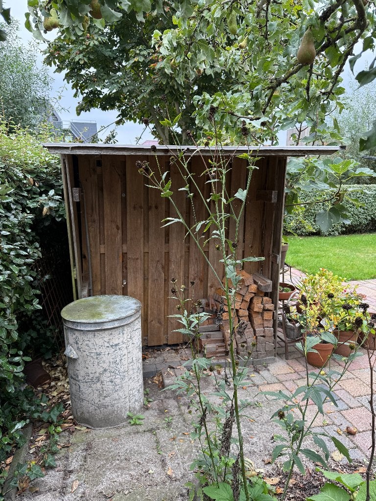 Tuinberging / schuurtje gebruikt, Ophalen, Gebruikt, 250 tot 500 cm, Schuur
