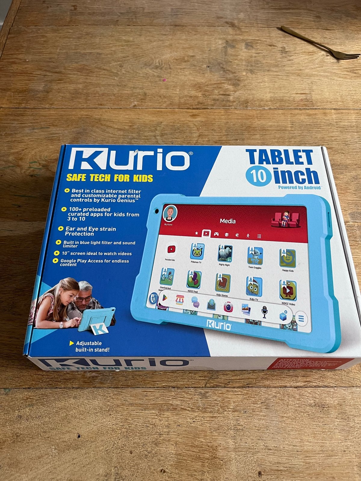 Kurio Tablet 10 inch - kindertablet inclusief beschermhoes, 10 inch, 32 GB, Gps, Ophalen of Verzenden