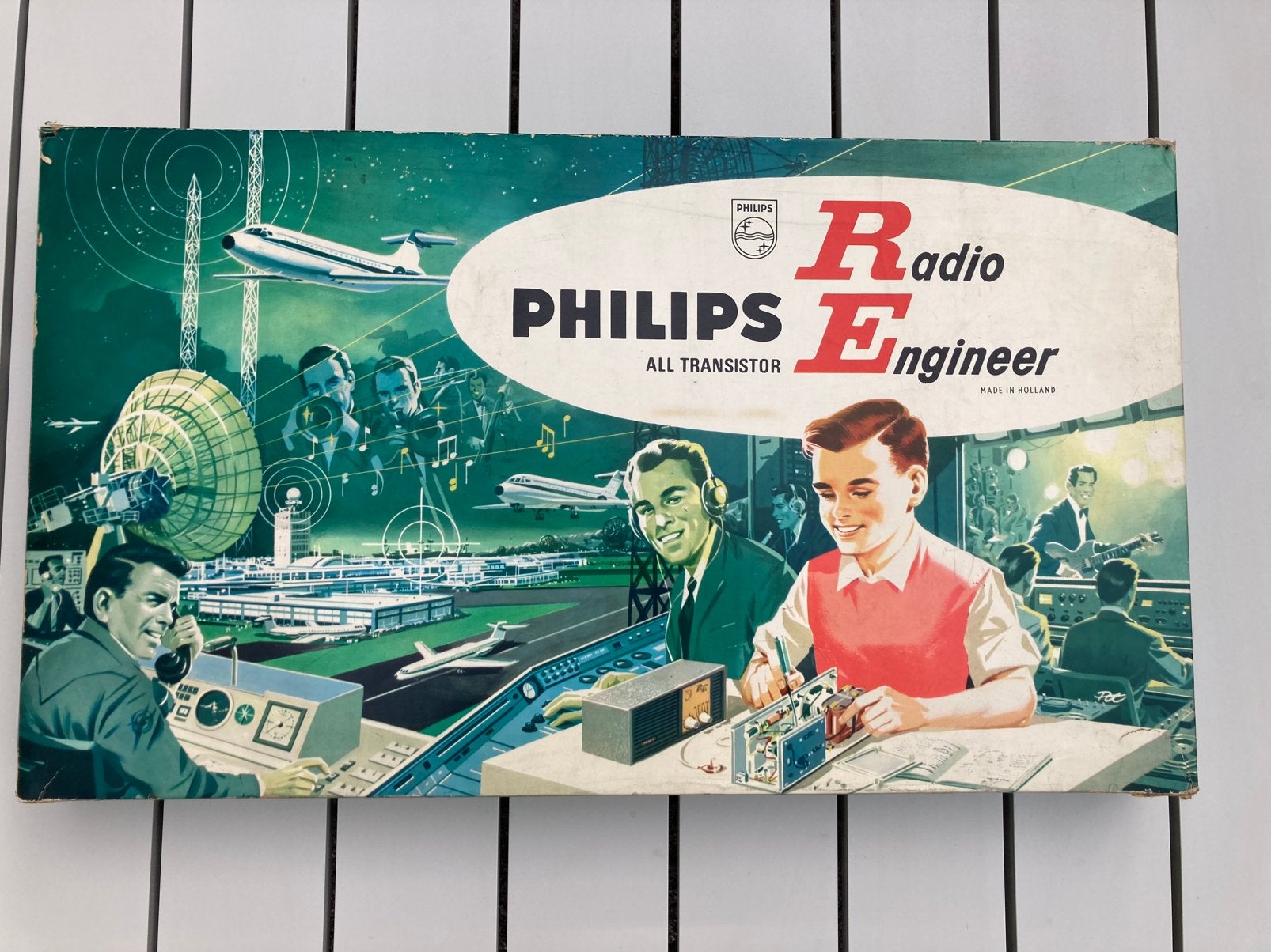 Philips Radio Engineer 2 bouwdoos, Ophalen of Verzenden, Zo goed als nieuw