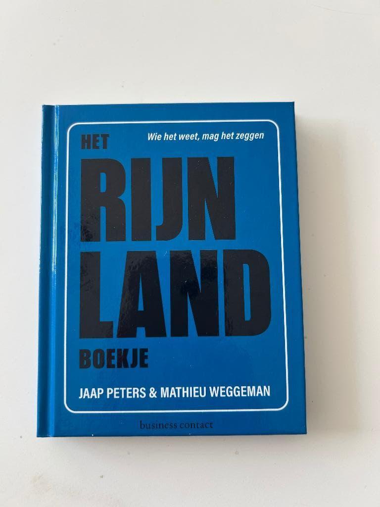 Boek: Het Rijnlandboekje, Ophalen of Verzenden, Nieuw, Jaap Peters