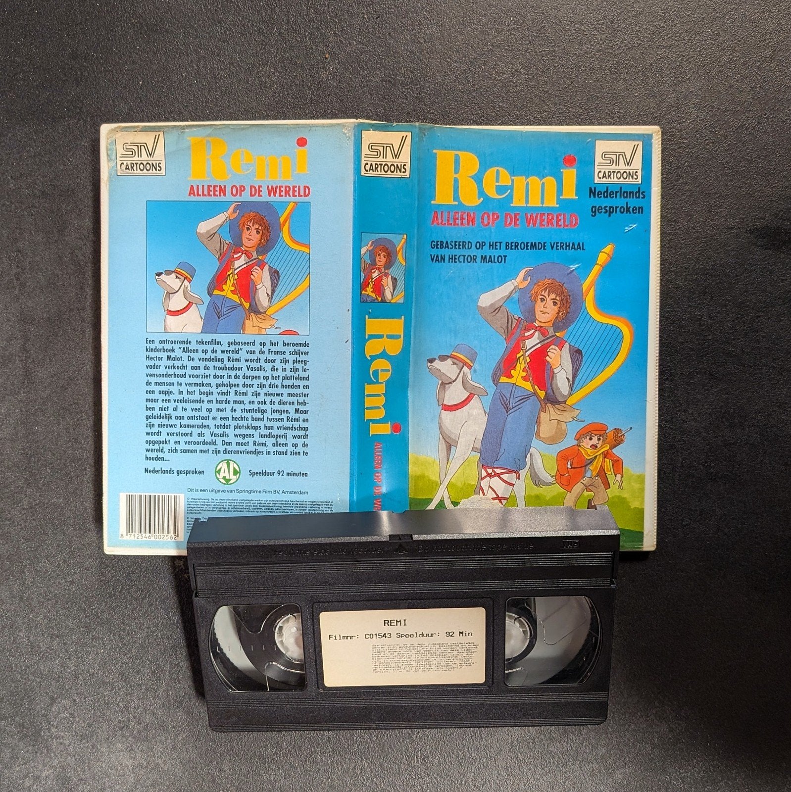 Remi Alleen op de Wereld (1977) VHS Videoband - NL, Ophalen of Verzenden
