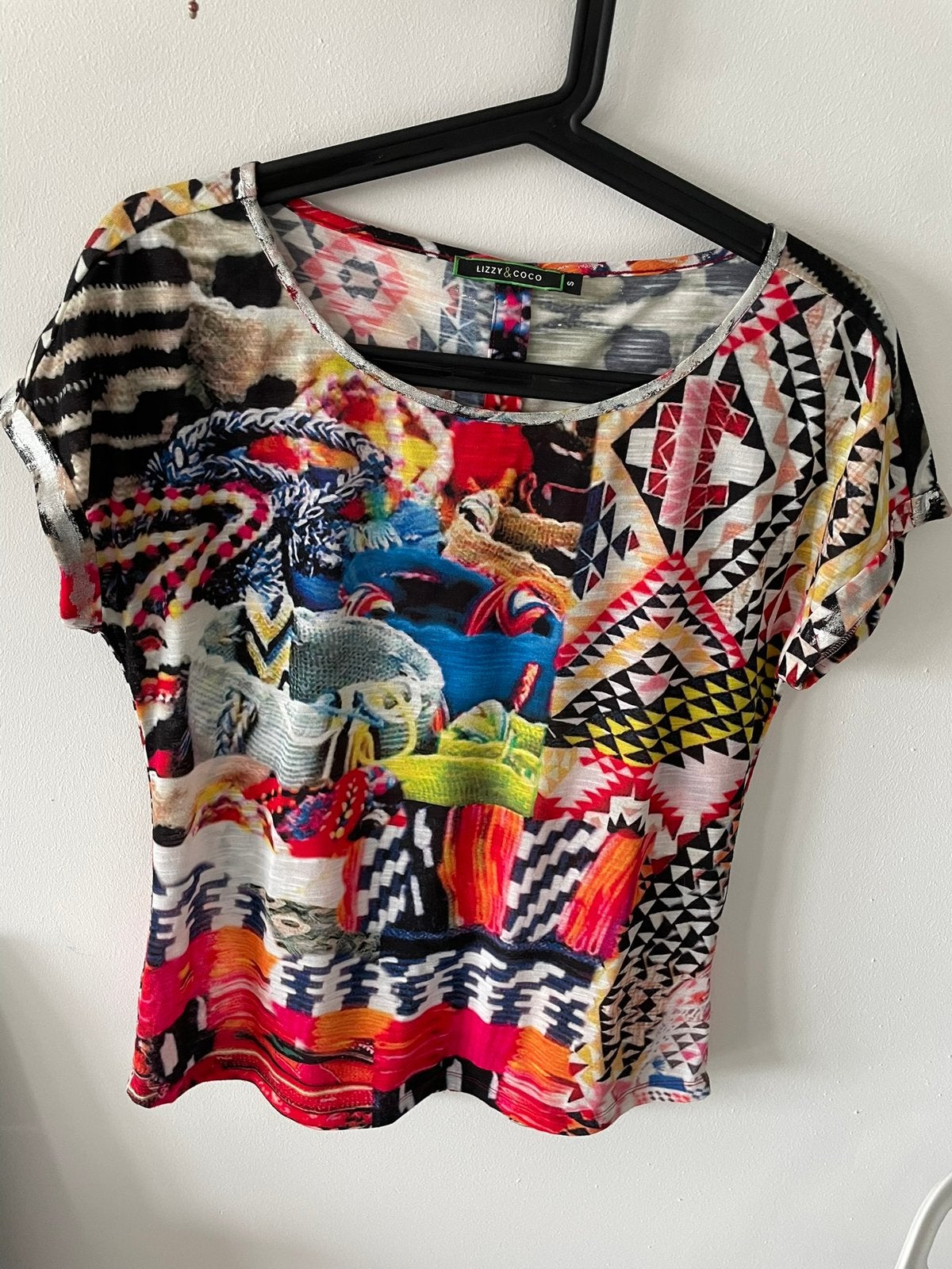 Lizzy & coco t-shirt, Kleding | Dames, Ophalen of Verzenden, Nieuw, Maat 36 (S), Korte mouw