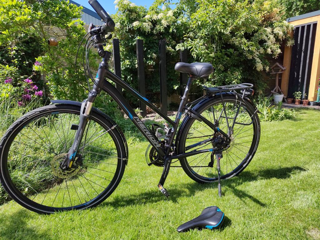 Merida Crossway 500 hybridefiets - Zo goed als nieuw, Overige merken, 28 inch, 53 tot 56 cm, Ophalen of Verzenden
