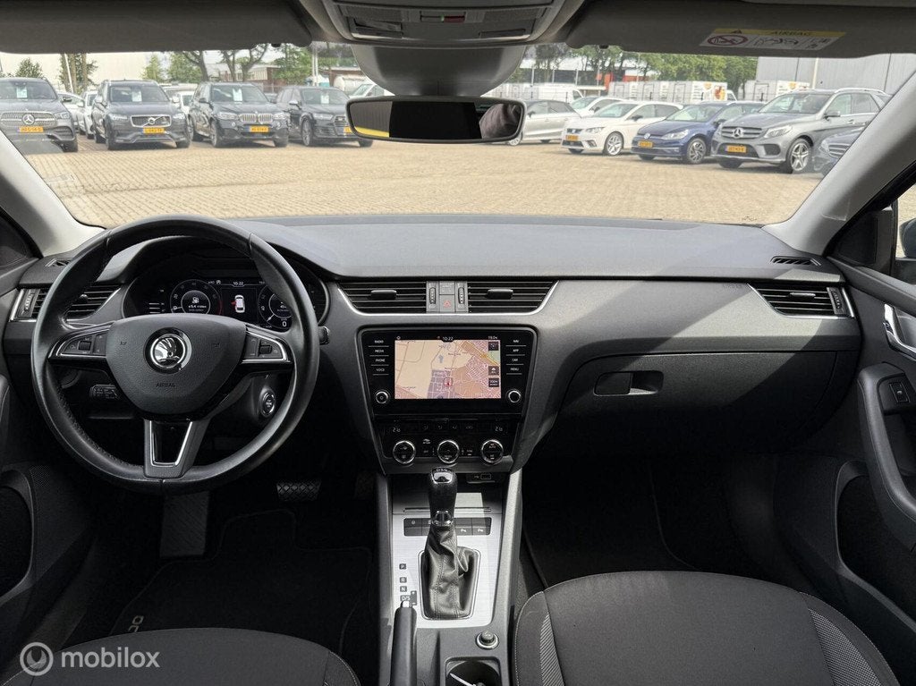 Skoda Octavia Combi 1.0 TSI Style AUTOMAAT | ACC | TOPSTAAT, Auto's, Skoda, 116 pk, Leder, 3 cilinders, 999 cc