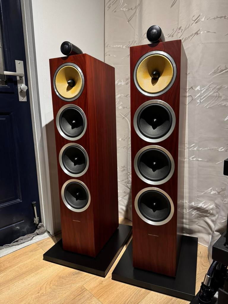 Mooie B&W CM10 S2 Rosewood Luidsprekers - Super!, -, -, Ophalen of Verzenden, Zo goed als nieuw