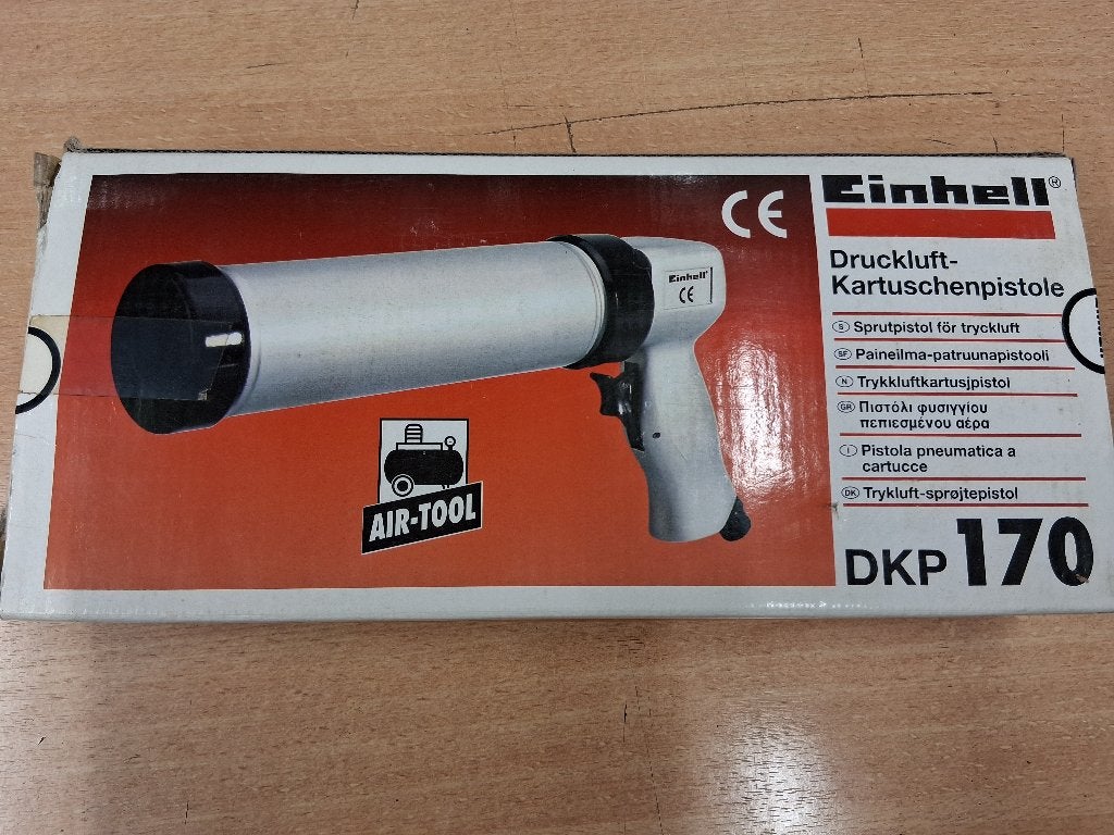 Einhell dkp170 pneumatisch kitpistool voor worsten, Ophalen of Verzenden, Gebruikt, Kitspuit, Overige merken