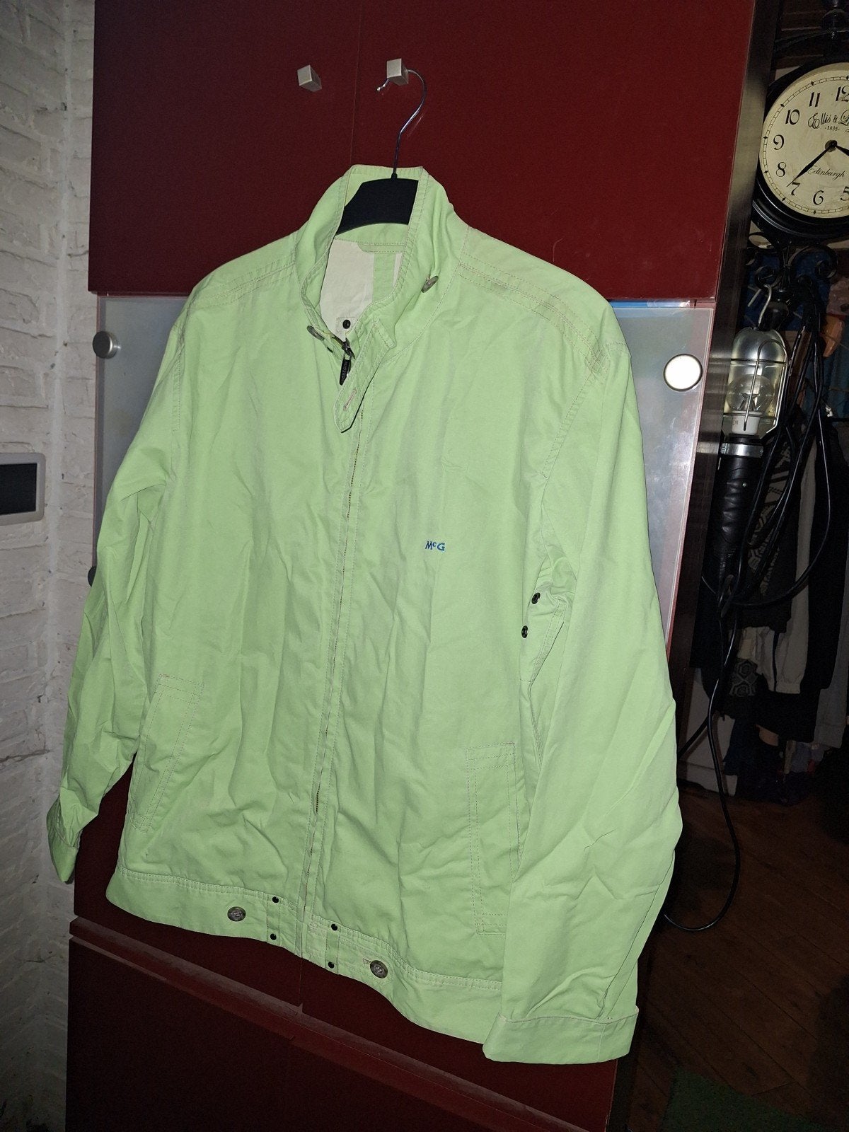 McGregor zomerjack, Kleding | Heren, Jassen | Zomer, Ophalen of Verzenden, Zo goed als nieuw, Maat 56/58 (XL), Blauw