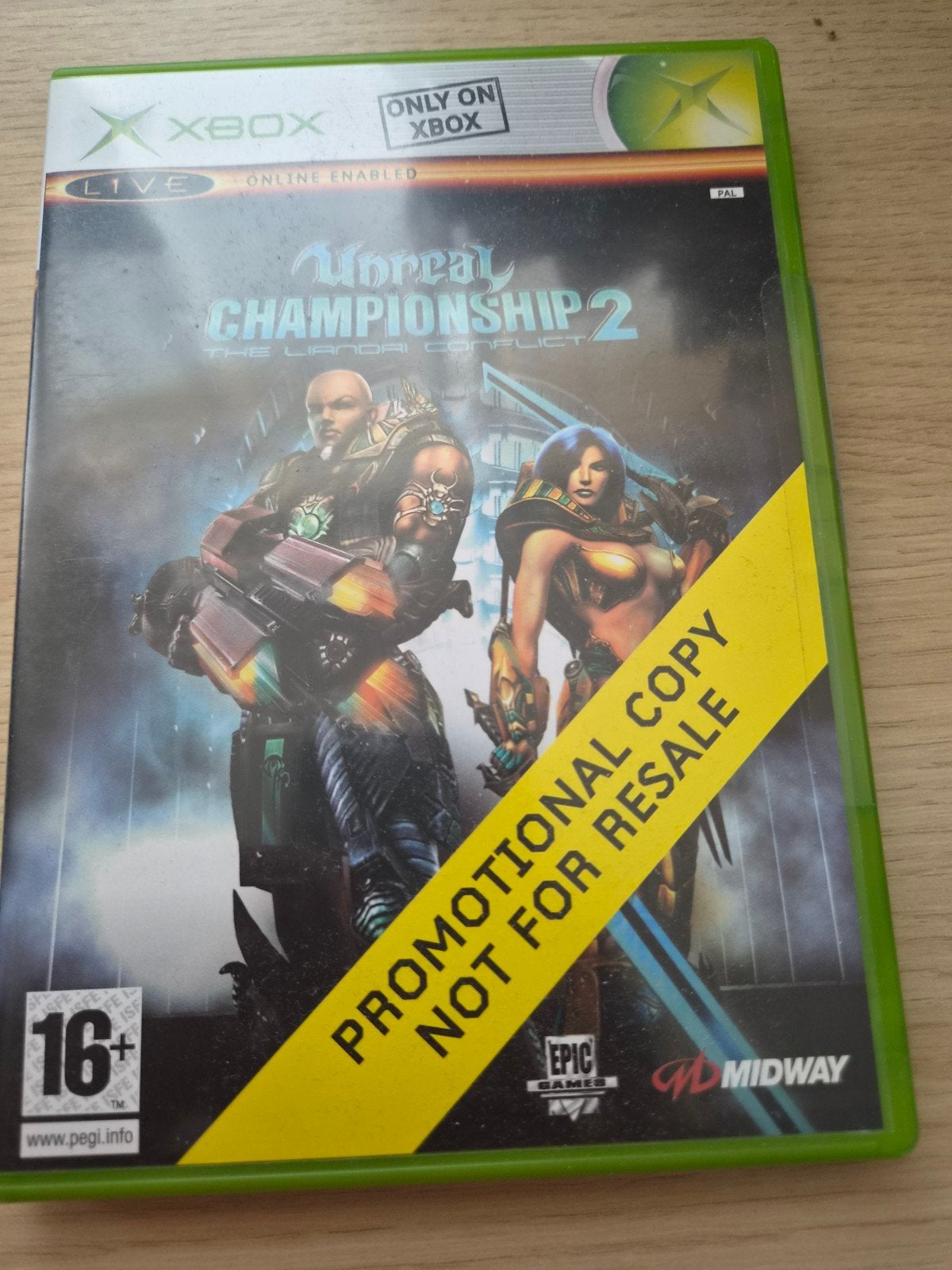 Unreal Championship 2: The Liandri Conflict (Xbox promo), Ophalen of Verzenden