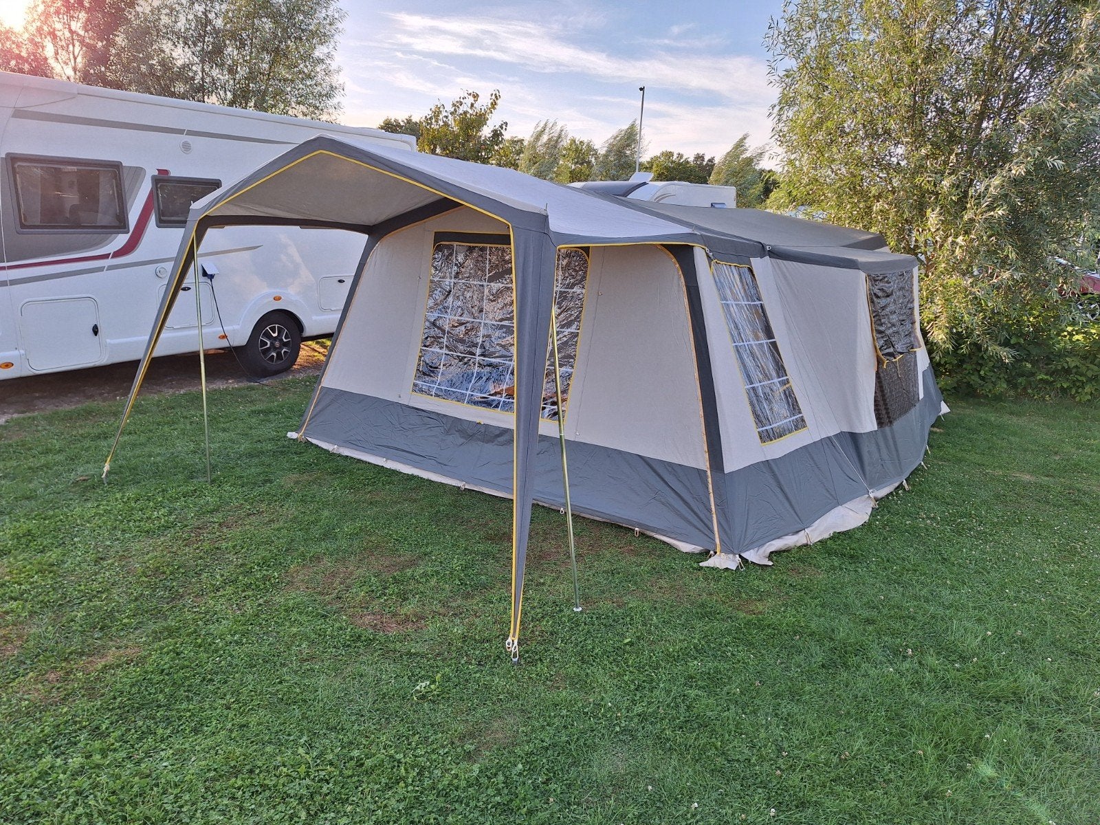 Gibraltar G825 Tent - Ruime 5-persoons katoenen-met luifel, Caravans en Kamperen, Tenten, Ophalen