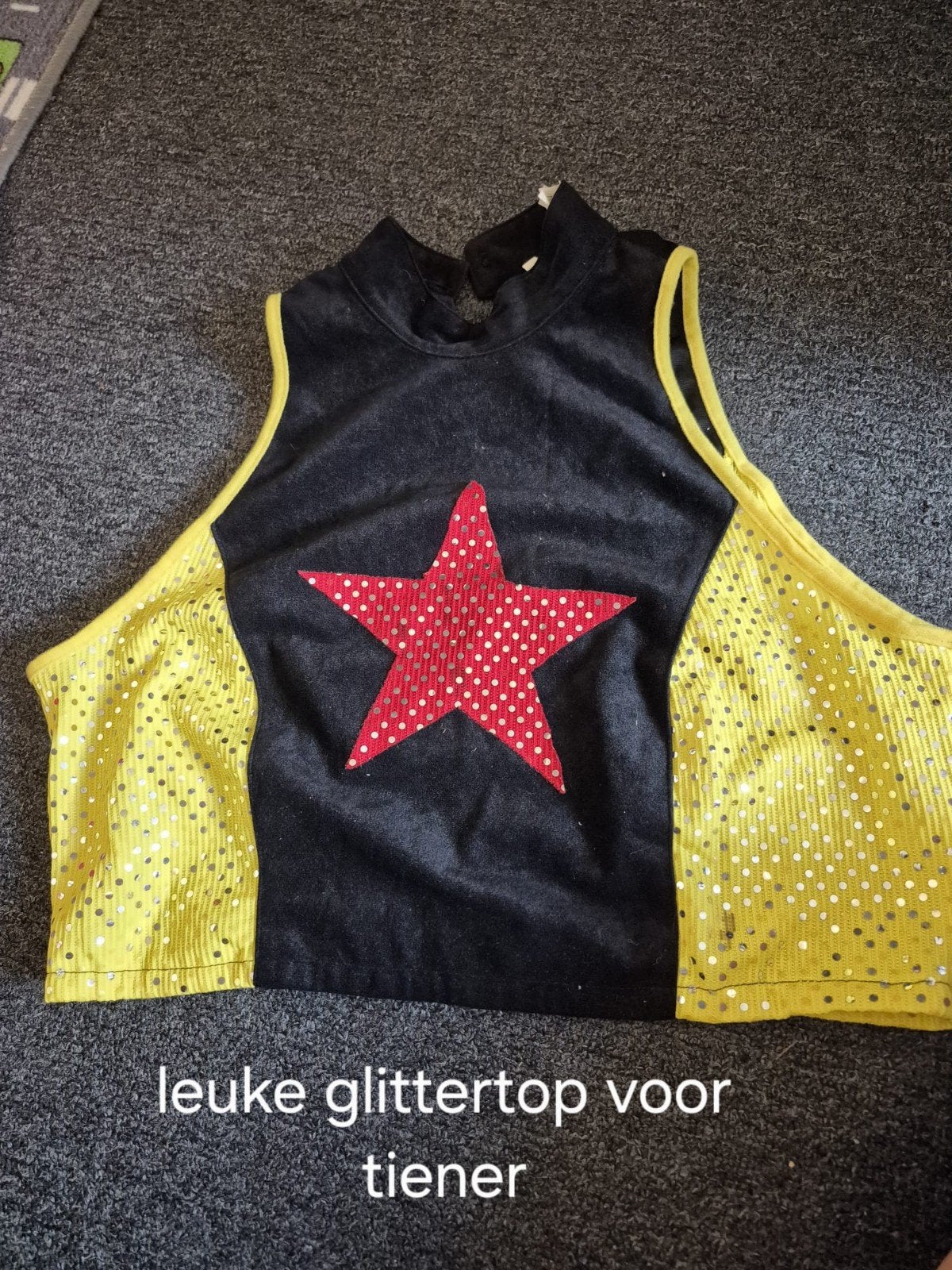 glittertopje, Maat 38/40 (M), Overige typen, Ophalen of Verzenden, Zo goed als nieuw