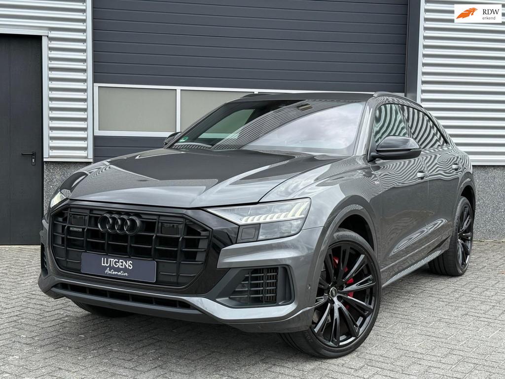 Audi Q8 55 TFSI e quattro S-line Matrix 23 Inch Luchtvering, Automaat, 14 kWh, Gebruikt, 2995 cc