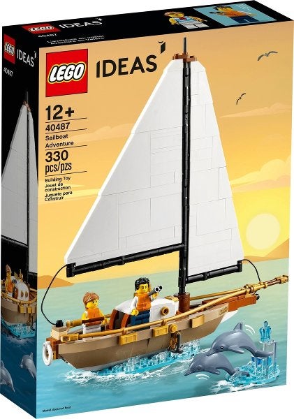 Lego | GWP | Ideas | Zeilbootavontuur | 40487, Lego, Lego, Nieuw, https://legohouse.com/en-gb/info/contact-us/