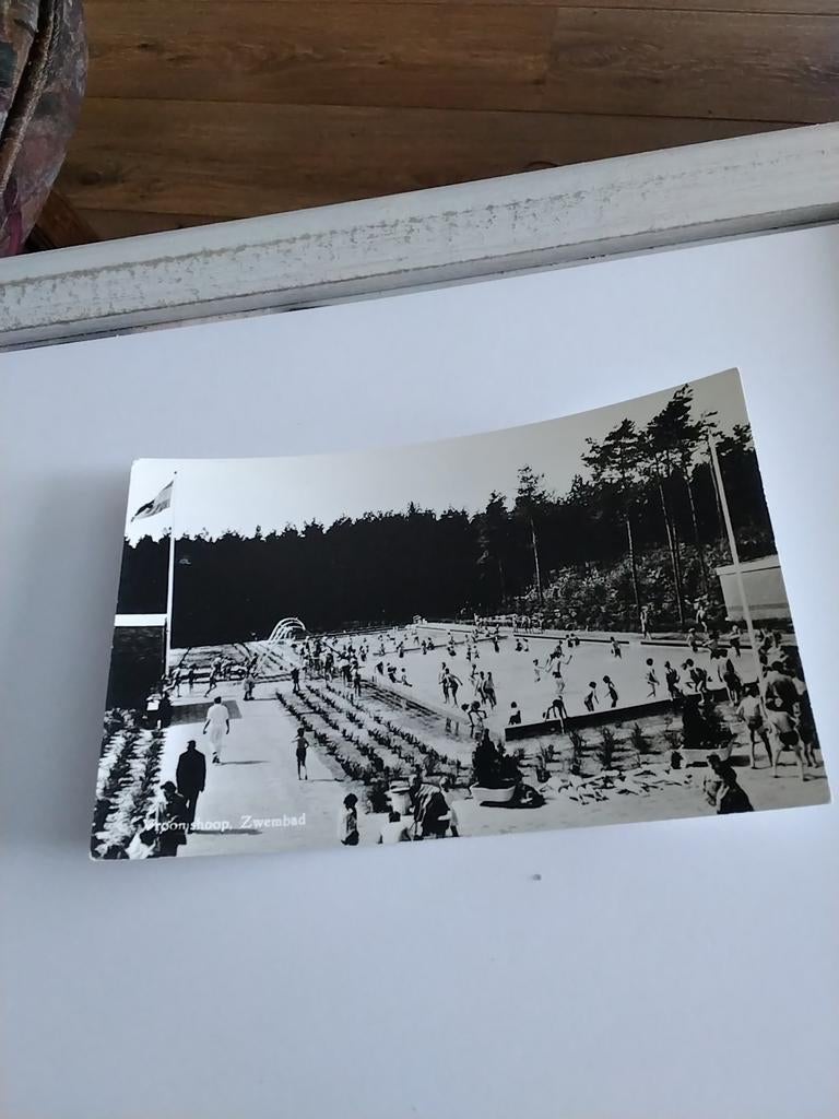 VROOMSHOOP. 1992. ZWEMBAD, Verzamelen, Ansichtkaarten | Nederland, Ophalen of Verzenden, 1980 tot heden, Gelderland