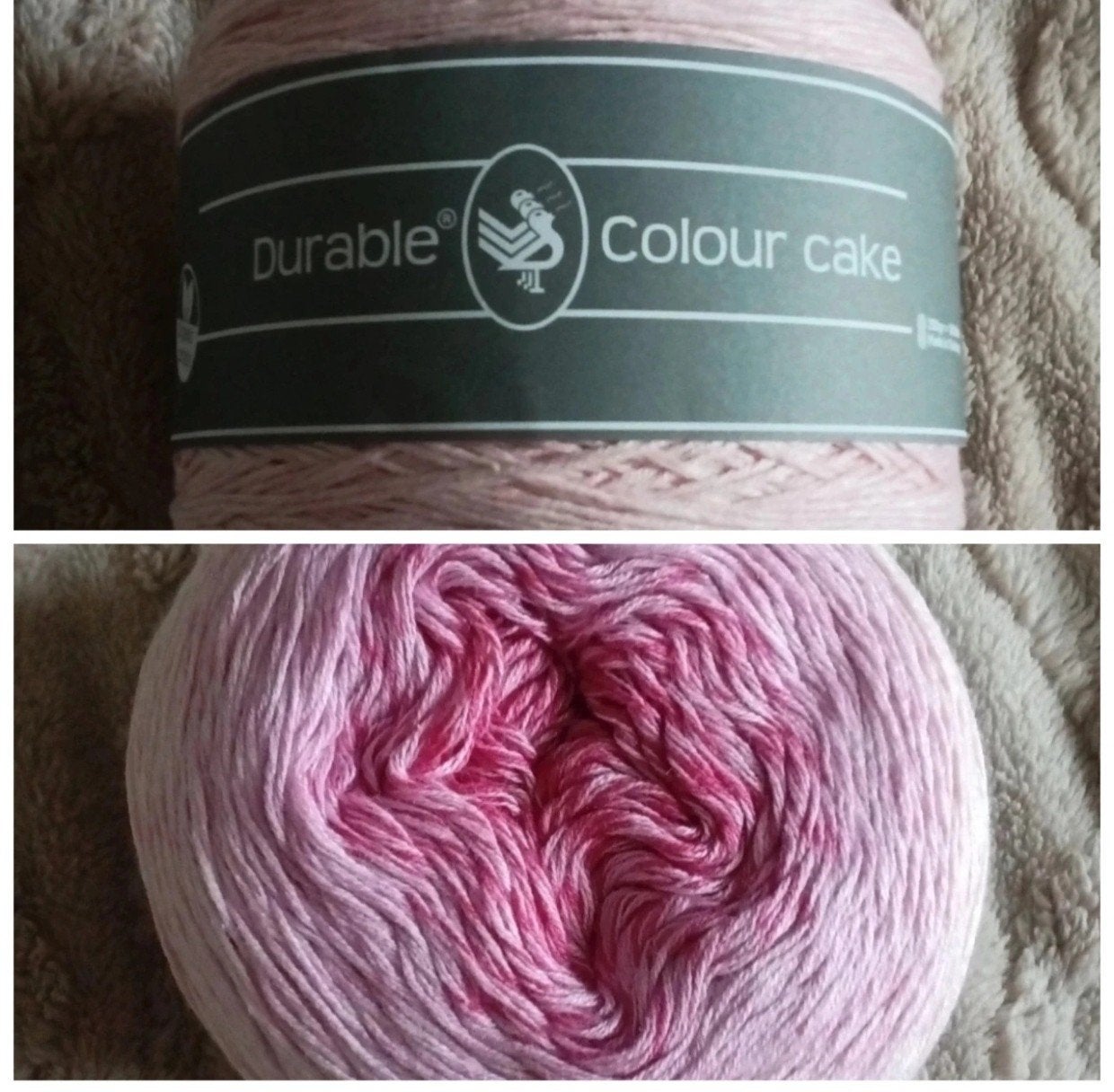 Durable Colour Cake garen - Roze (4 bollen beschikbaar), Ophalen of Verzenden