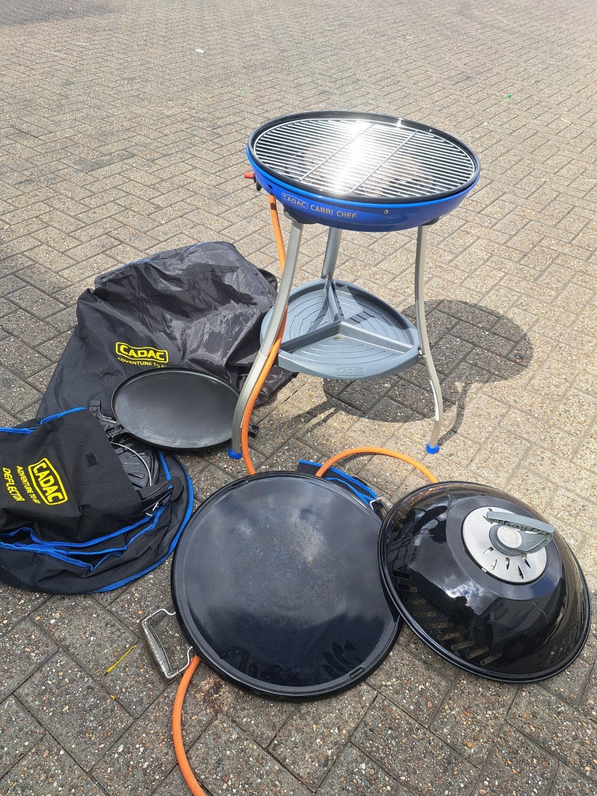 cadac carri chef, Tuin en Terras, Gasbarbecues, Ophalen, Zo goed als nieuw, Cadac carri chef