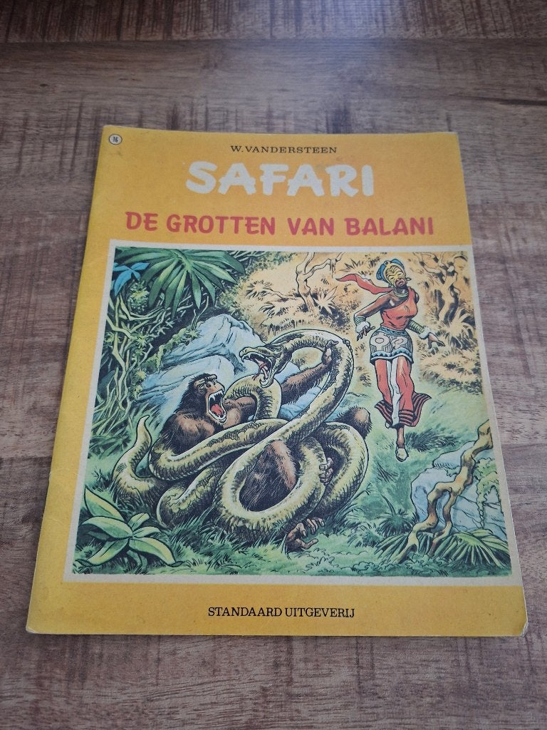 Safari 16 – De grotten van Balani, Boeken, Eén stripboek, Ophalen of Verzenden, Zo goed als nieuw