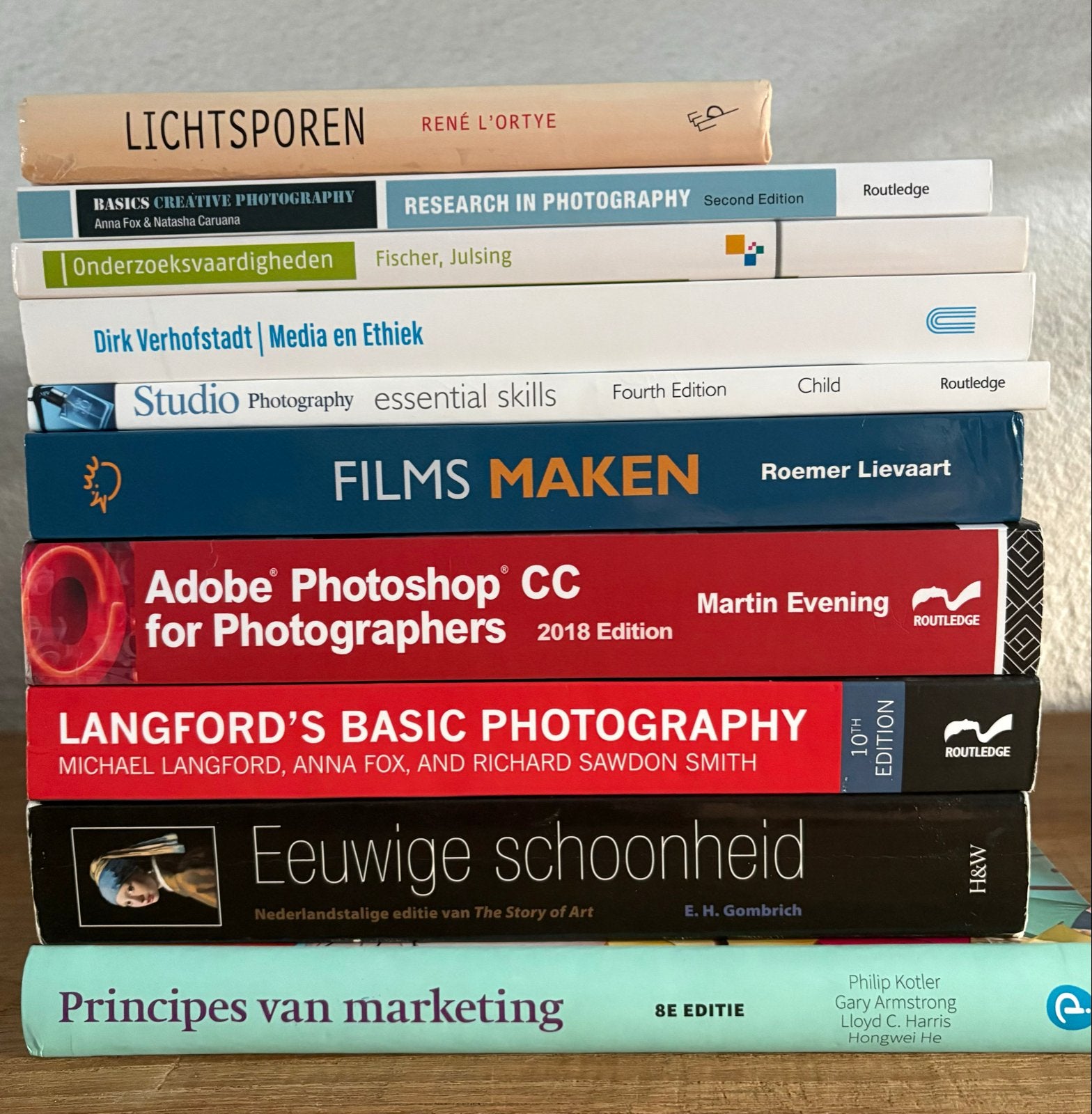 Fotografie boeken voor opleiding hbo fotografie 2025/2026, Ophalen of Verzenden, Zo goed als nieuw, HBO