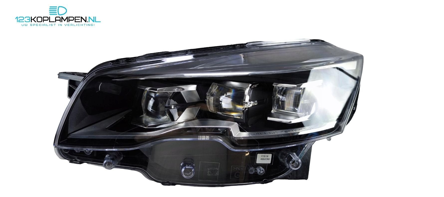 Peugeot 508 Facelift Full Led koplamp links, Gebruikt, -, -, Ophalen of Verzenden