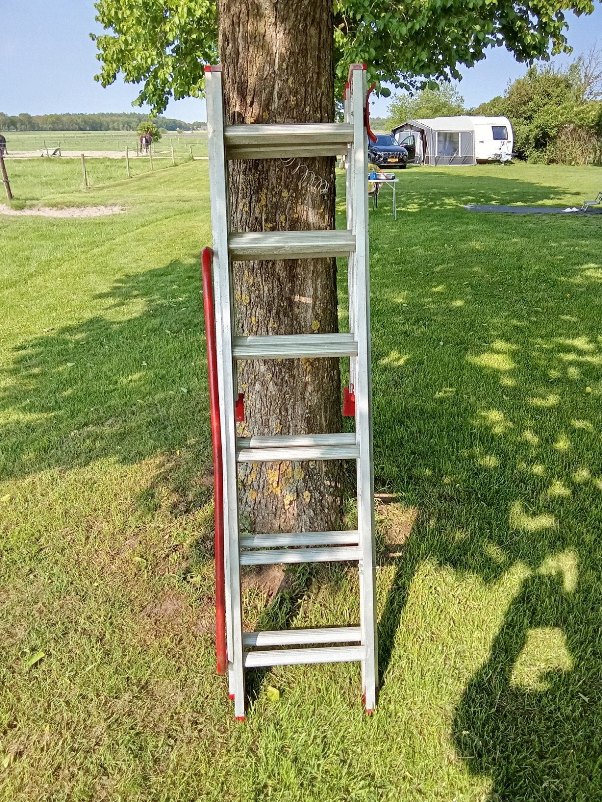 Goede ladder, Ophalen of Verzenden, 4 meter of meer